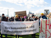 ČR vysoké školy protest česko