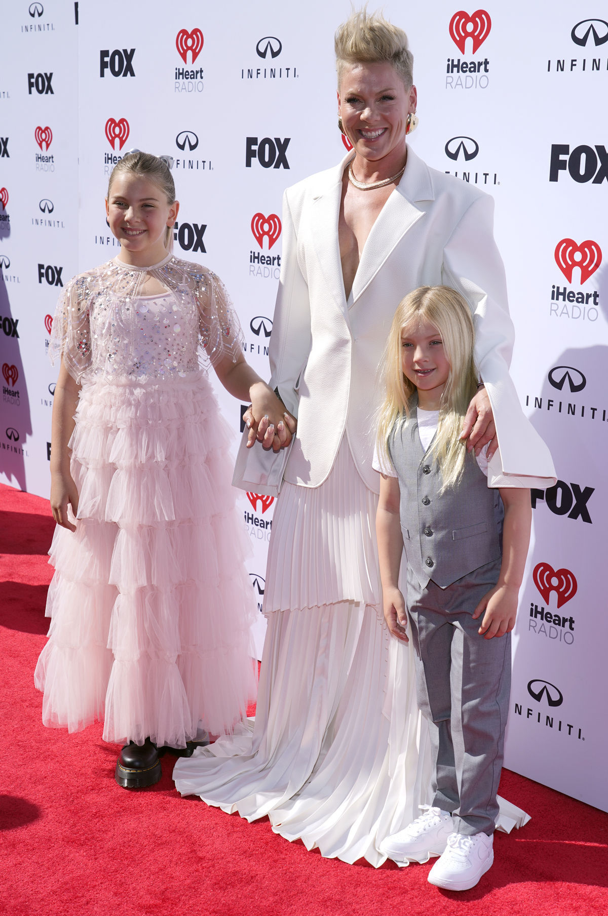 Pink a jej dve deti - dcéra Willow Sage Hart...