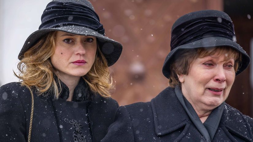 Rebeka Polakova Anna Javorkova nakrucanie filmu...