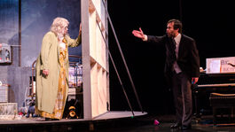 Anna Šišková a Kamil Mikulčík. Herec v...