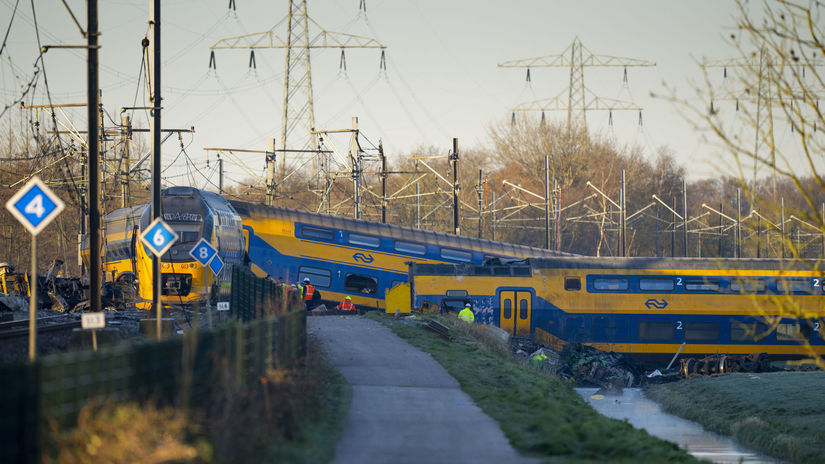 Holandsko vlak vykoľajenie