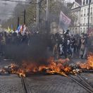 Francúzsko trajk protesty