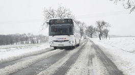SR Počasie Zima Doprava Sneh východ