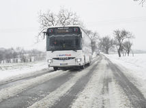 SR Počasie Zima Doprava Sneh východ