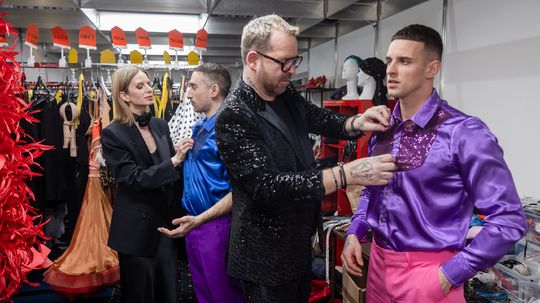 Štylistka Zuzana Kanisová a módny dizajnér Fero...