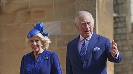 Britský kráľ Karol III. a jeho manželka, Camilla, kráľovná manželka