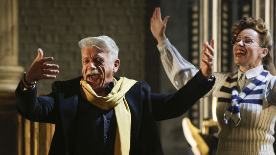 Richard Stanke v hre Divadelný román s Dianou...