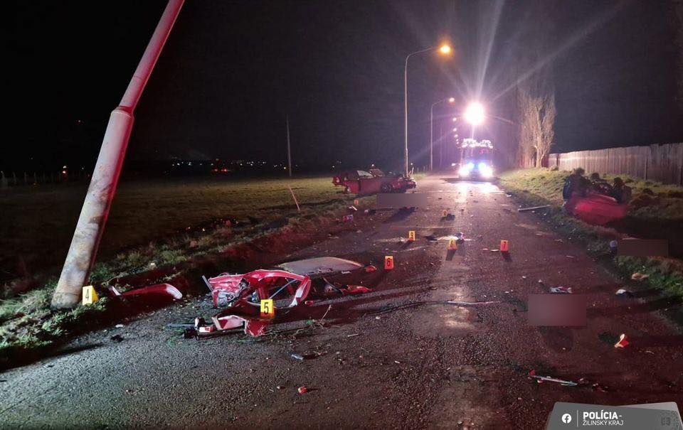 Trois sont morts dans un accident à Liptovský Mikuláš...