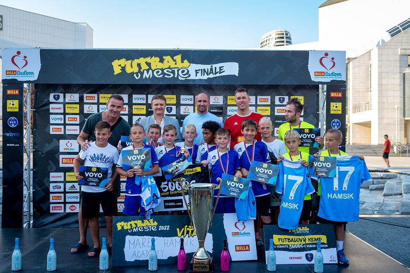 Víťazný tím turnaja Futbal v meste 2022 - RSC...