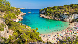 NEPOUZ, pláž Cala Llombards, Malorka, Španielsko, dovolenka, more,