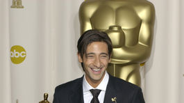Adrien Brody s Oscarom v roku 2003.