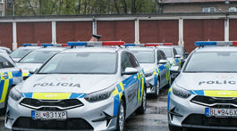 policia, nové autá, policajné autá,
