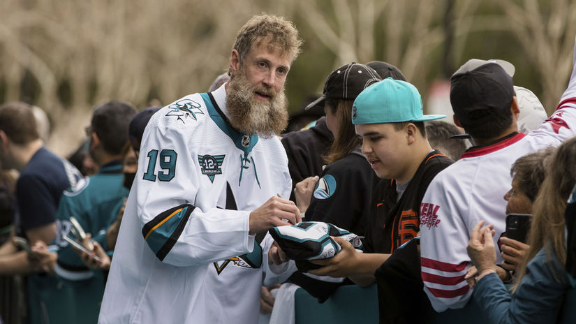 12. Joe Thornton (2. 7. 1979 v St. Thomas -...