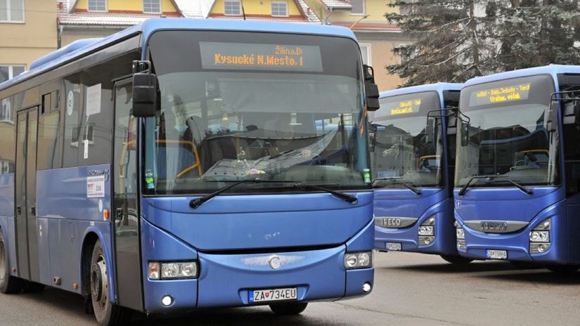 Prímestskú autobusovú dopravu v Žilinskom kraji...