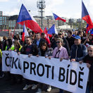ČR, Praha, demonštrácia protivládna