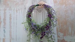 Za svadobné kytice z poľných kvetov získal...