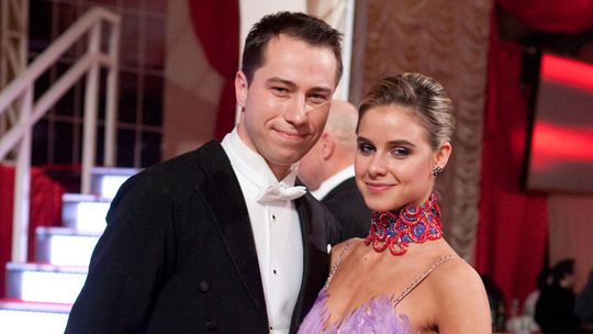 Peter Modrovský a Nela Pociková  v šou Let's...