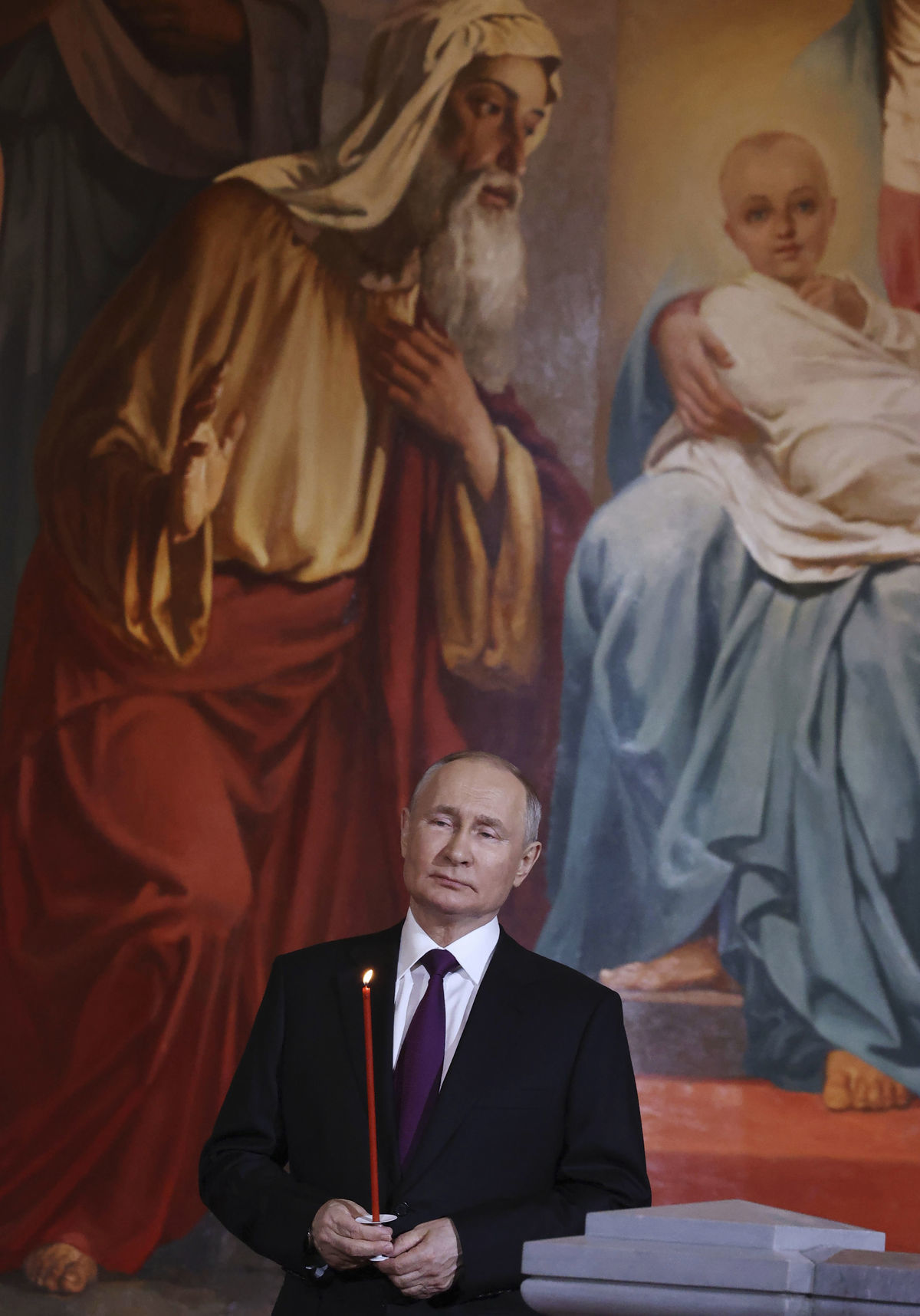 Ruský prezident Vladimir Putin počas...