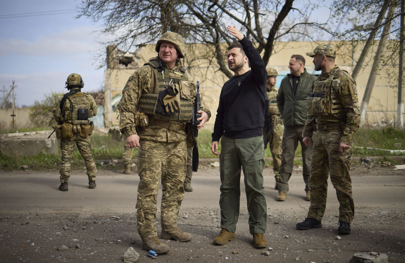zelenskyj vojani ukrajina Avdijivka