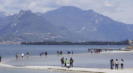 Taliansko, Lago di Garda, Gardské jazero, sucho