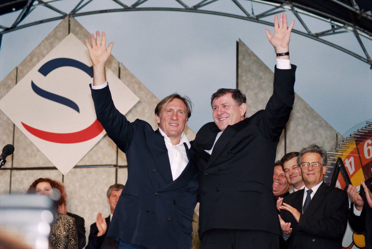 September 1998. Francúzsky herec Gérard...
