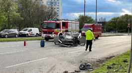 Nehoda na Pajštúnskej ulici v Bratislave