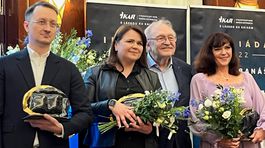 Ikariáda 2022: Jozef Karika, Zuzana Čižmáriková, Ivona Ďuričová, František Kovár.
