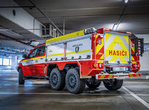 Kobit Atenta - hasičské auto na požiare elektromobilov