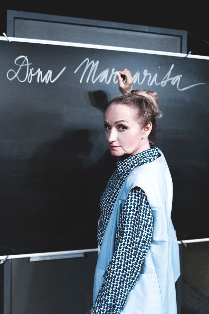 Oľga Belešová ako učiteľka Dona Margerita v...