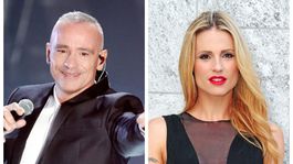 Michelle Hunziker a Eros Ramazzotti