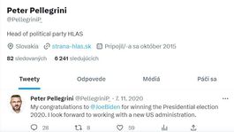 Twitter Peter Pellegrini