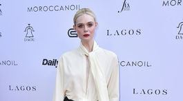Herečka Elle Fanning na podujatí The Daily...