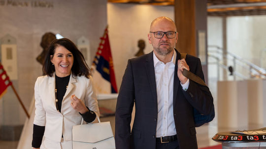 Richard Sulík a Jana Bittó Cigániková