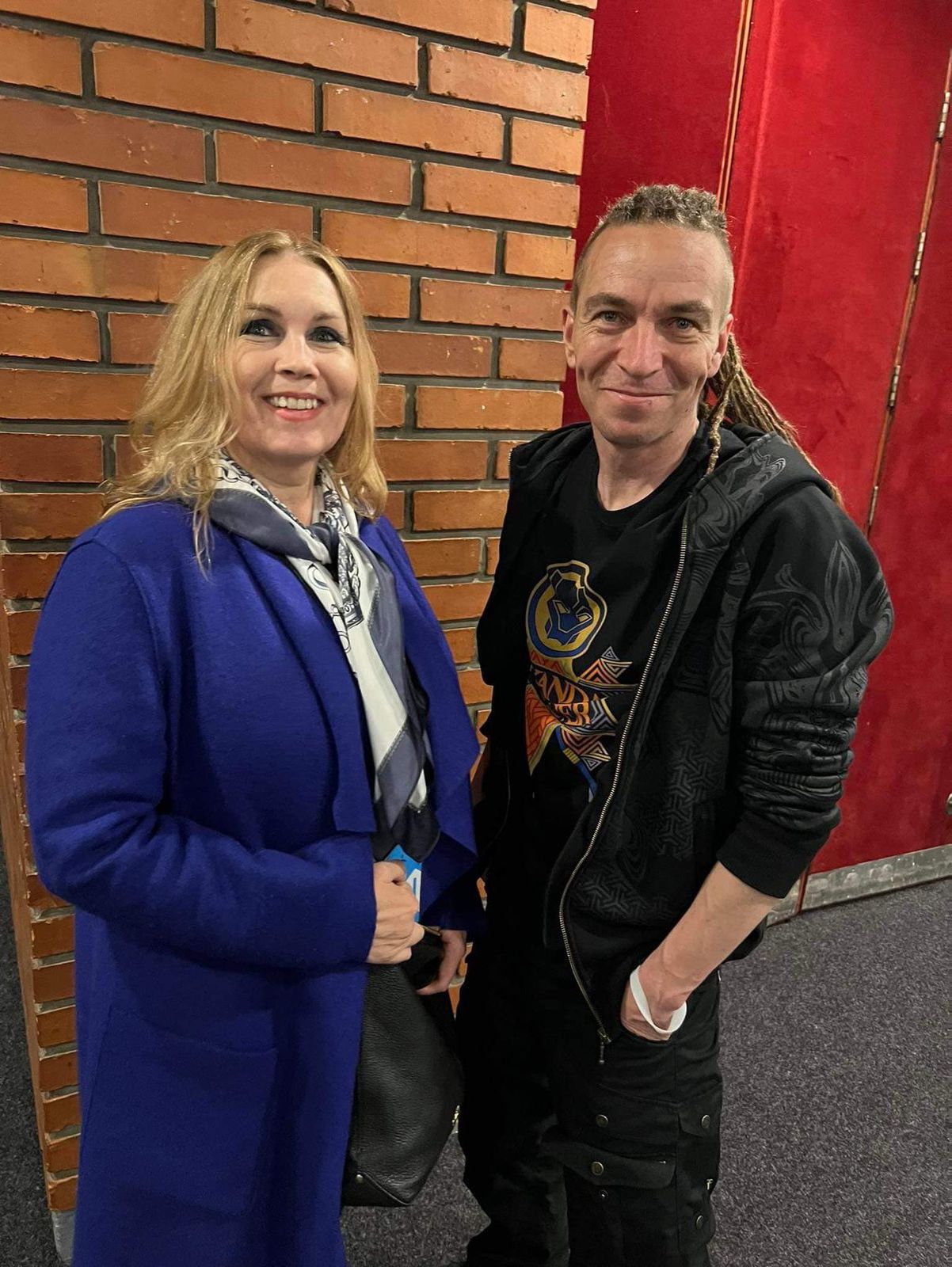 Zuzana Šubová a šéf českých pirátov Ivan Bartoš...