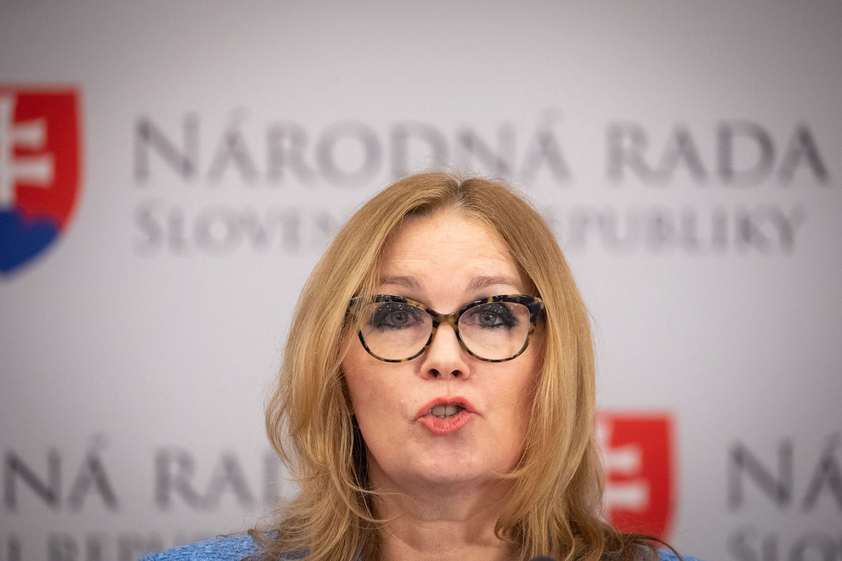 Vo februári 2023 Šubová na tlačovej konferencii...