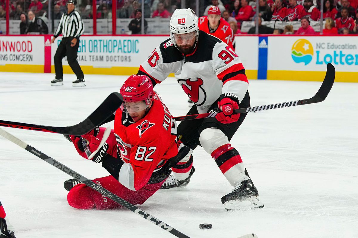 Tomáš Tatar v drese New Jersey.