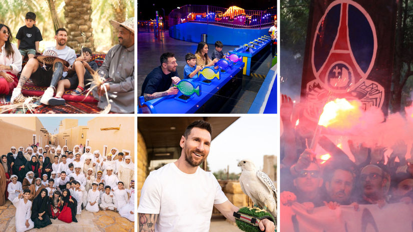 Lionel Messi si užil zopár chvíľ v Saudskej...