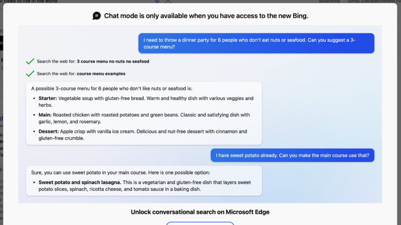 Microsoft, Bing, ChatGPT