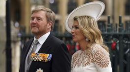 Holandský kráľ Willem-Alexander a holandská kráľovná Maxima 
