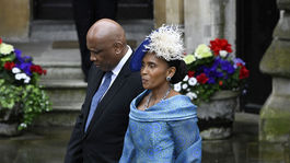 Letsie III, kráľ krajiny Lesotho a kráľovná Masenate Mohato Seeiso