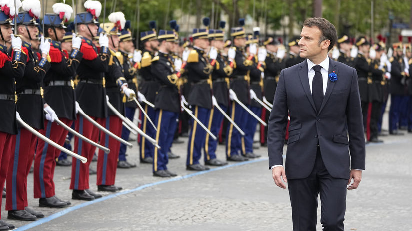 Francúzsko Macron spomienka Deň víťazstva nad...