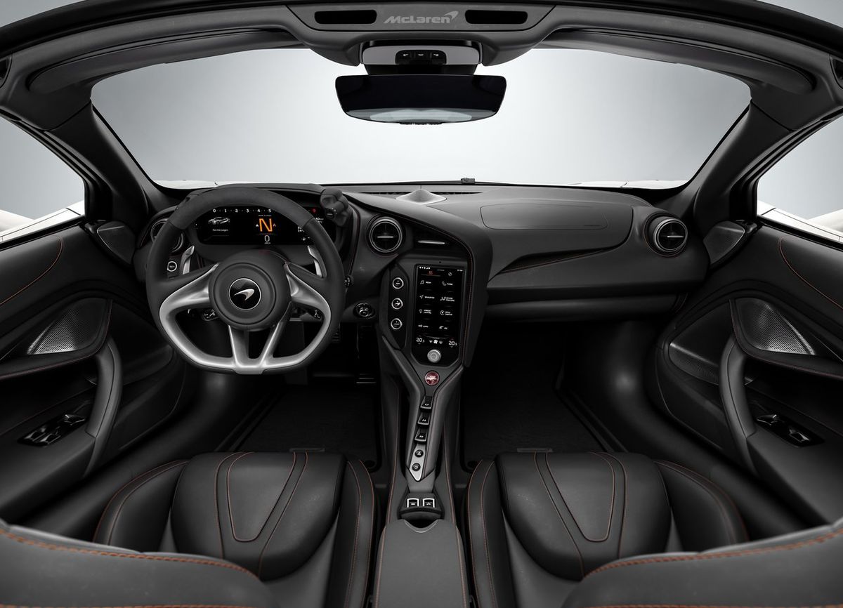 Novinkou je systém McLaren Control Launcher,...