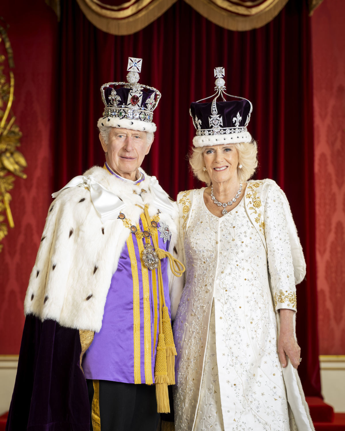 Karol III, Kráľovná Camilla, oficiálny portrét