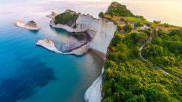 NEPOUZ, Cape, mys Drastis, Korfu, Grécko