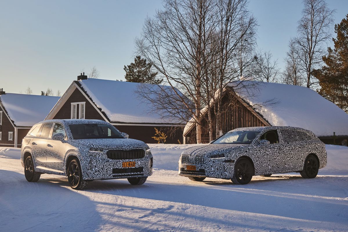 Nové generácie vozidiel Škoda Superb a Kodiaq...