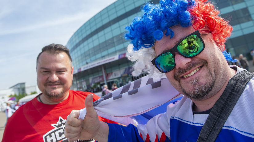 Slovenskí fanúšikovia mali pred zápasom s...
