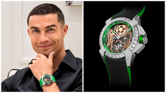 Štedrý Ronaldo v Saudskej Arábii. Pri otvorení butiku daroval hodinky za 117-tisíc dolárov