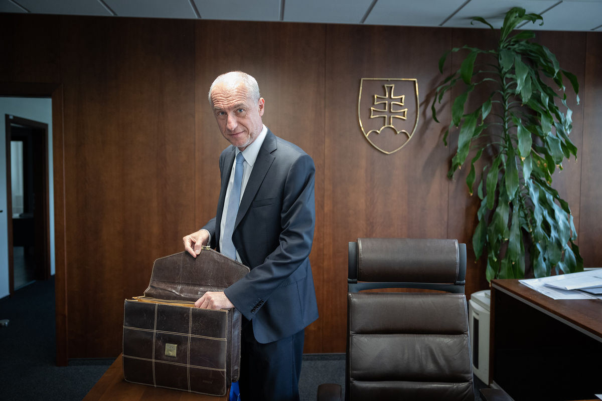 Exminister hospodárstva Karel Hirman.