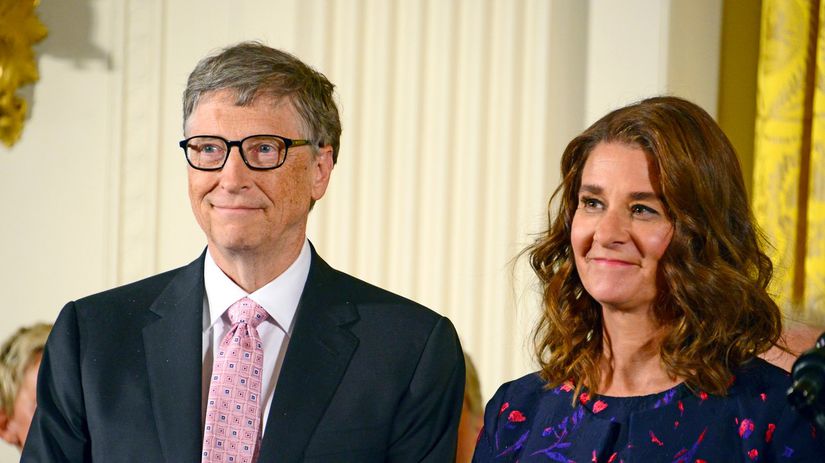 Bill Gates a  Melinda Gates