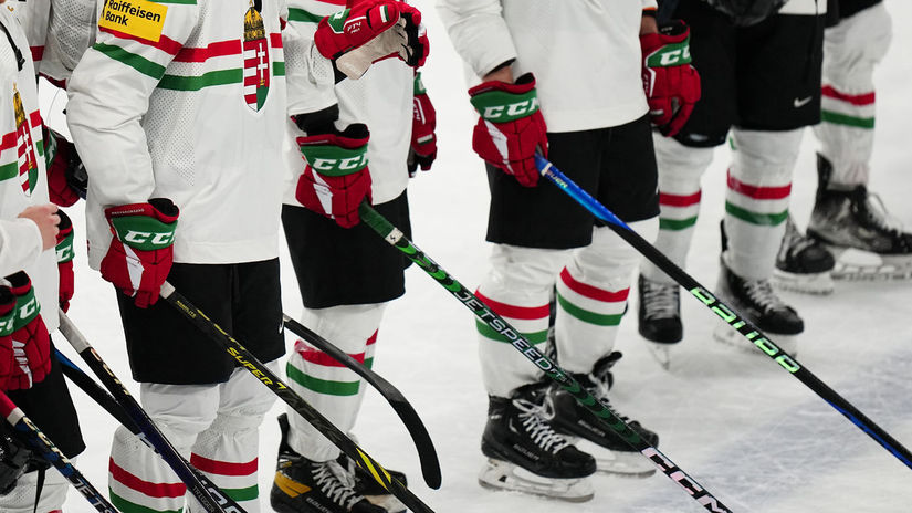 Ilustračná, hokej, Maďari